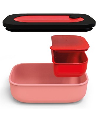 Cutie pentru pranz, 900 ml, rosu, colectia Store&Go - GUZZINI
